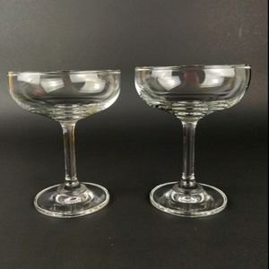 Vintage Champagne Coupes | Set of 2